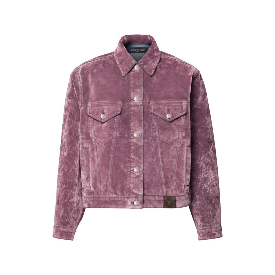【美品】LOUIS VUITTON デニムジャケット レディース36 イタリア製 louis-vuitton--